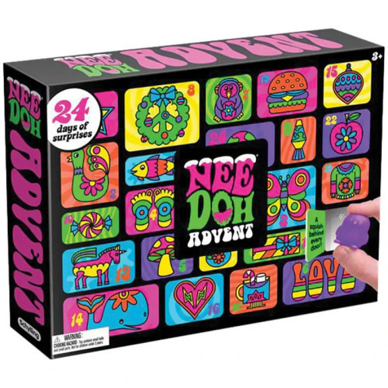 Advent Calendar Gift - Calendrier de l'Avent NeeDoh 2026 :