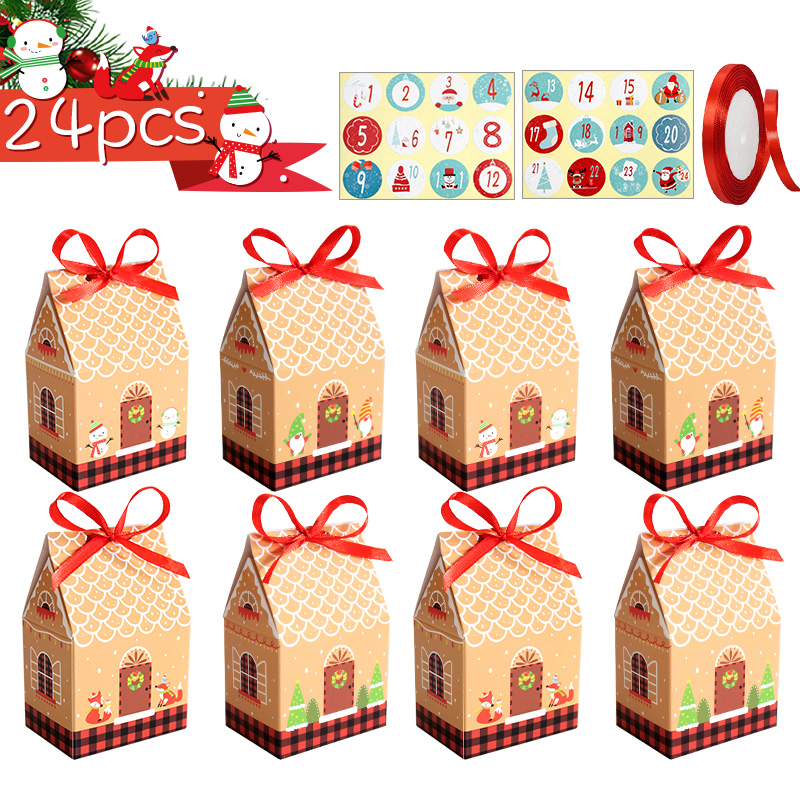 Advent Calendar Gift - 24 Ensembles de Calendriers de l'Avent