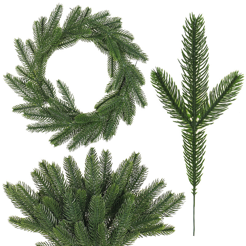Christmas Tree Artificial - Branches de pin artificielles, aiguilles de