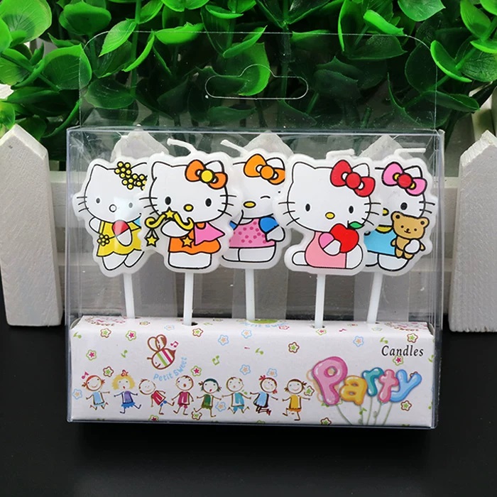 Holiday Candle Set - Lot de 5 bougies DIY Kawaii