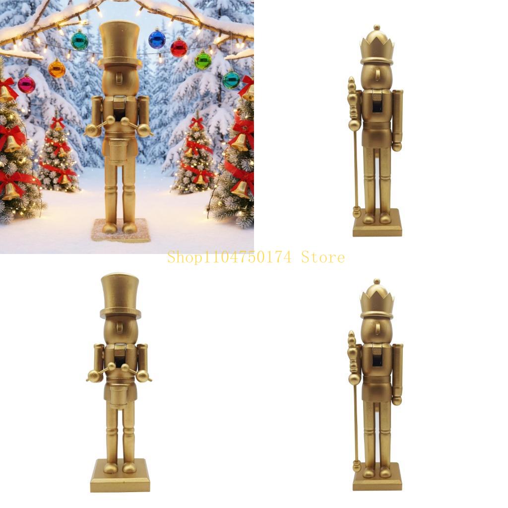 Nutcracker Figurine - Décors rassemblement vacances, figurine soldat casse-noisette