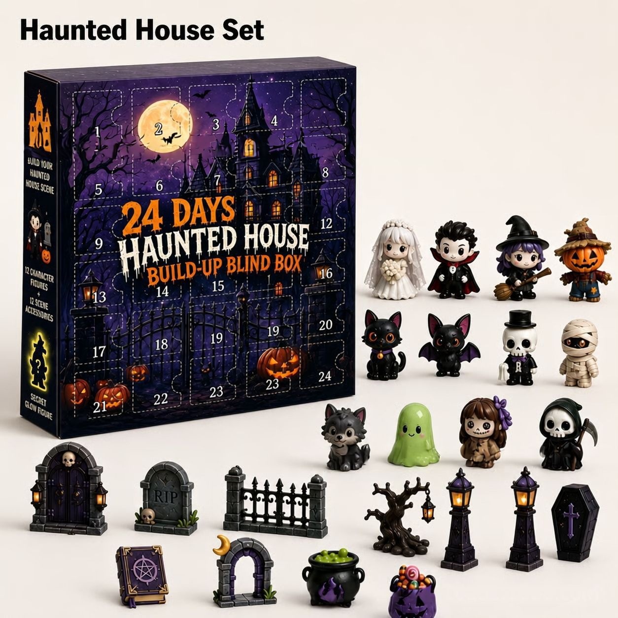 Calendrier de l'Avent Hallowee - Advent Calendar Gift avis et prix