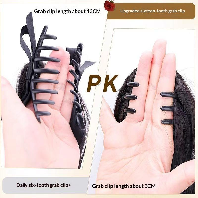 Perruque queue de cheval synth - Ribbon Bow Gift avis et prix