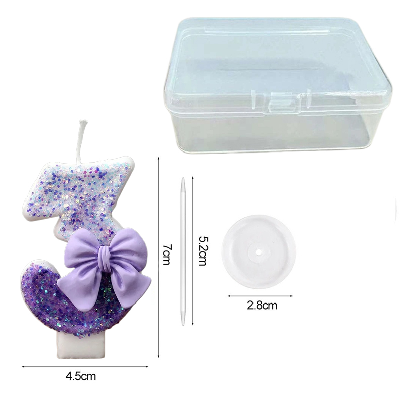 Bougie d'anniversaire créative - Holiday Candle Set avis et prix