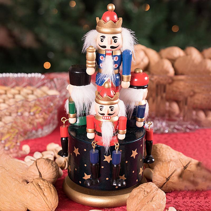 Boîte à musique rotative color - Nutcracker Figurine avis et prix