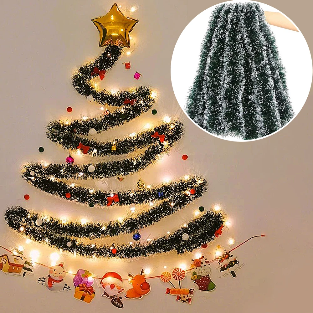 1/3/5 pièces, guirlande de flo - Tinsel Garland Decoration avis et prix