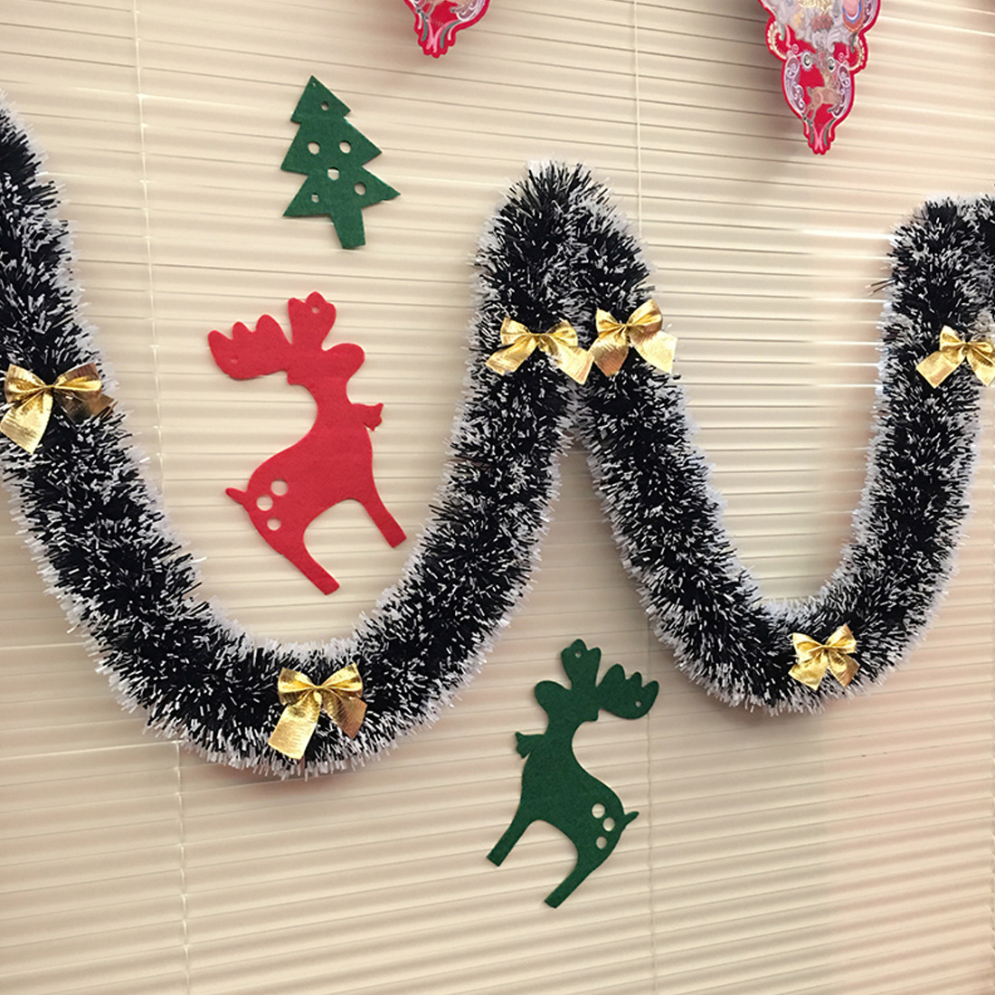 1/3/5 pièces, guirlande de flo - Tinsel Garland Decoration avis et prix