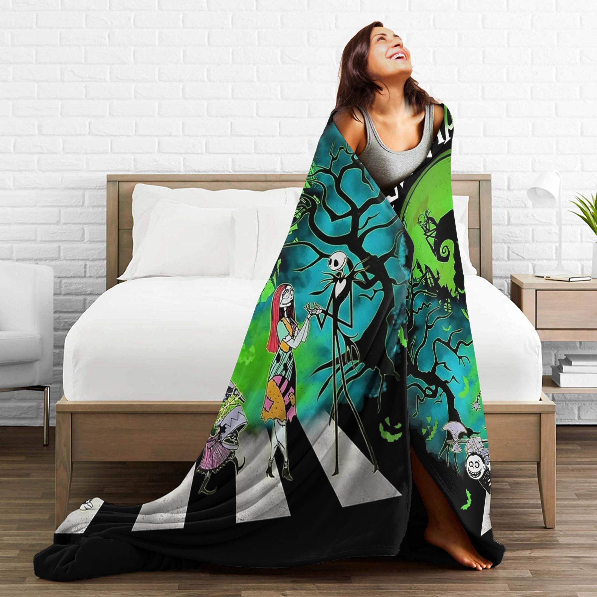 Couverture en flanelle Oogie B - Christmas Throw Blanket avis et prix