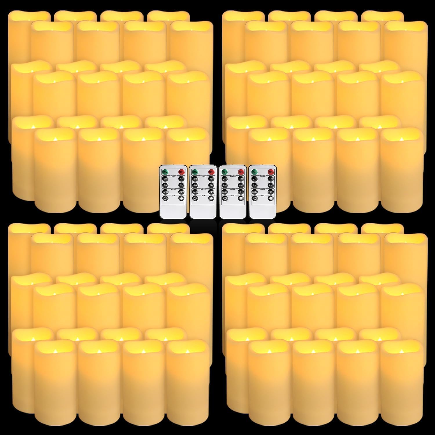 Ensemble de 96 bougies LED imp - Holiday Candle Set avis et prix